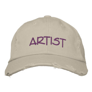Brodée Casquette ARTISTE