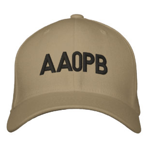 Brodée Casquette avec indicatif d'appel