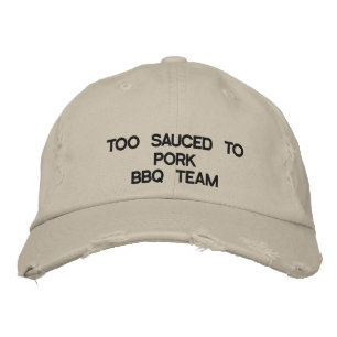 Brodée casquette bbq