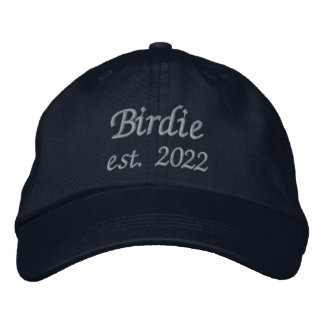 Brodée Casquette Birdie - Bébé bleu piqûres
