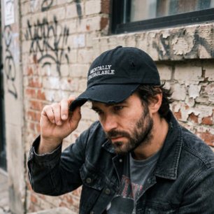 Brodée Casquette Black   Chapeau réglable Crown Graphic