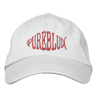 Brodée Casquette blanc PureBlud