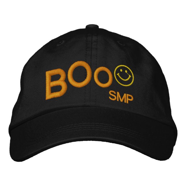 Brodée CASQUETTE BOO par SRF (Devant)