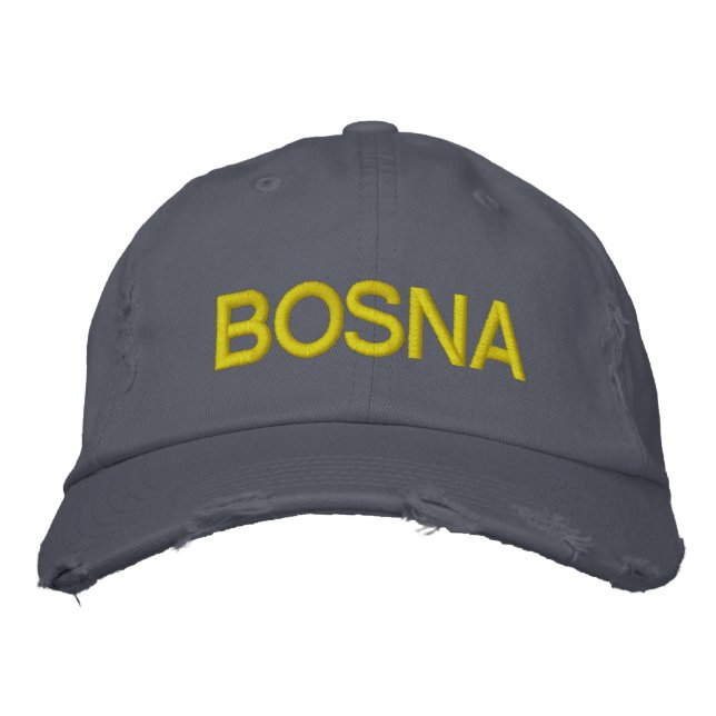 Brodée Casquette BOSNA (Devant)
