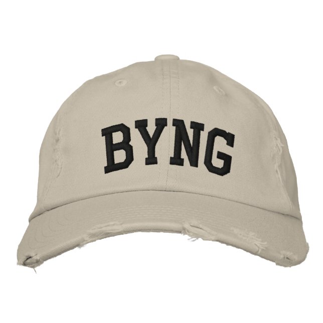 Brodée Casquette brodé Byng (Devant)