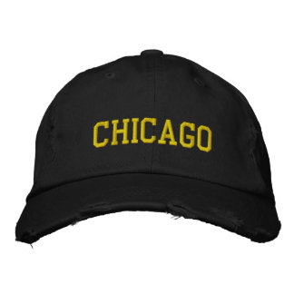 Brodée Casquette brodé CHICAGO