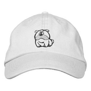 Brodée Casquette brodé de Bulldog merizing