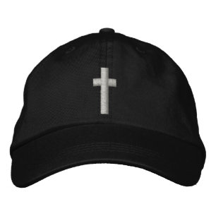 Brodée Casquette brodé de Christian Cross