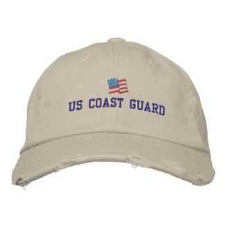 Brodée Casquette brodé de la Garde côtière américaine