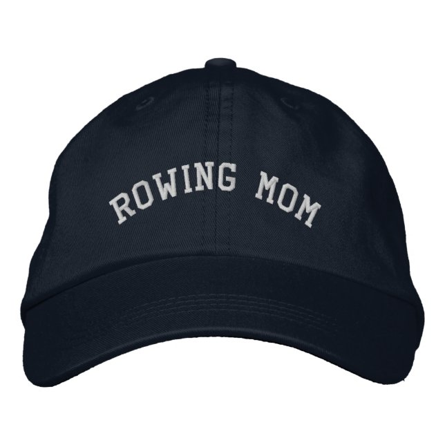 Brodée Casquette brodé de la mère de l'aviron (Devant)