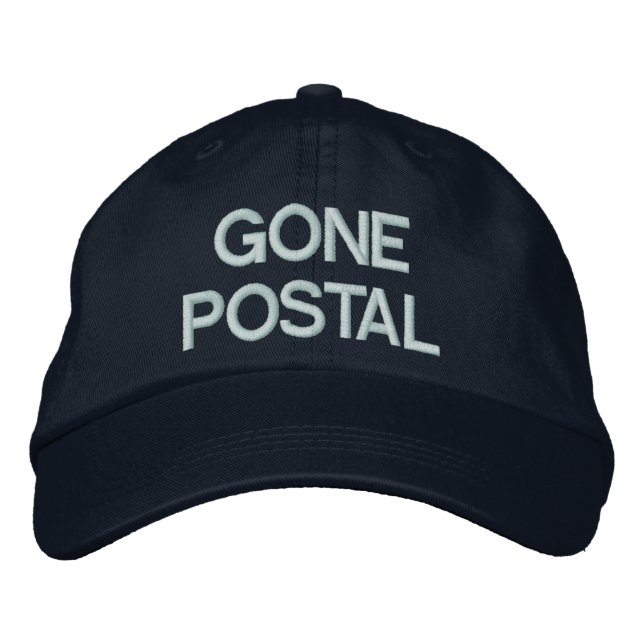 Brodée Casquette brodé de la poste (Devant)