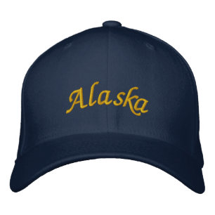 Brodée Casquette brodé de l'Alaska