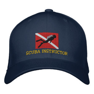 Brodée CASQUETTE brodé de l'instructeur SCUBA