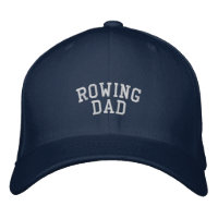 Casquette brodé de père d'aviron