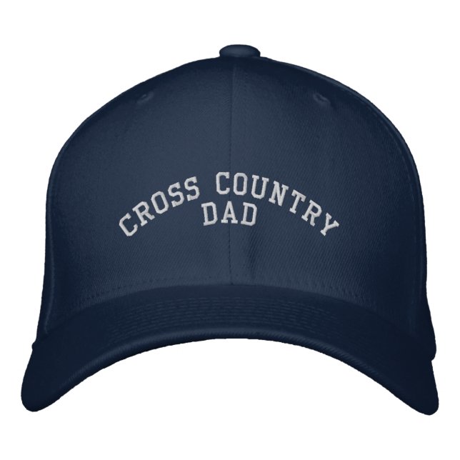Brodée Casquette brodé de père de famille (Devant)