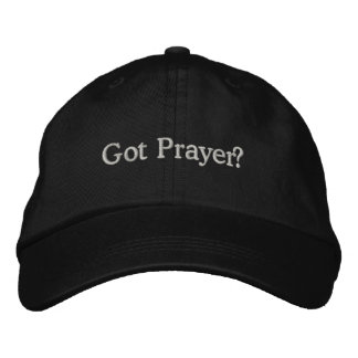 Brodée Casquette brodé de prière