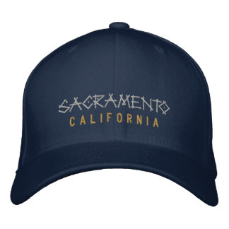 Brodée Casquette brodé de Sacramento en Californie