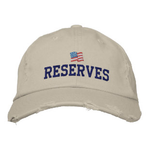 Brodée CASQUETTE brodé des réserves américaines