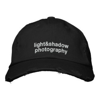 Brodée Casquette brodé désossé - noir