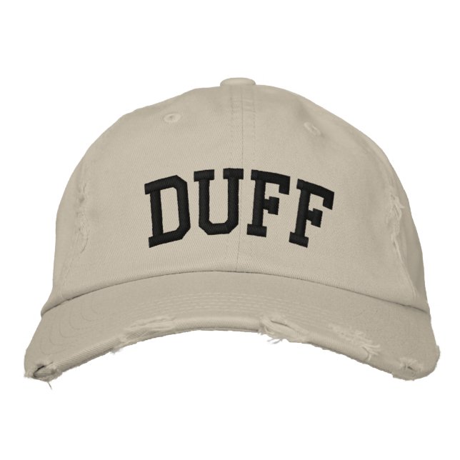 Brodée Casquette Brodé Duff (Devant)