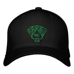 Brodée Casquette brodé Green Stitch