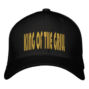 Brodée Casquette brodé King of the Grill