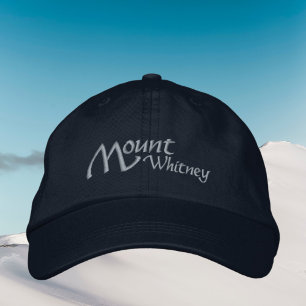 Brodée Casquette brodé Mount Whitney California Sierra