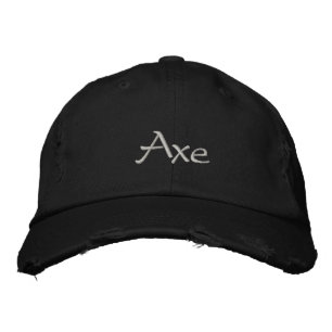 Brodée Casquette brodé personnalisé Ax
