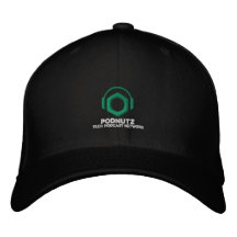 Casquette brodé Podnutz (lettres blanches)