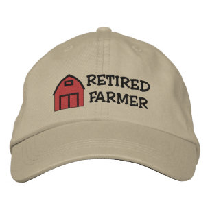 Brodée Casquette brodé retraité