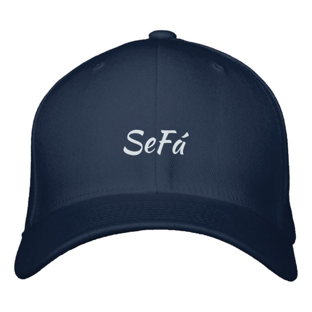 Brodée Casquette brodé SeFa (Devant)