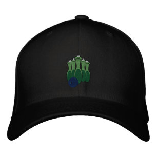 Brodée Casquette Brodee Quilles de Quatre Jeux Grenouille