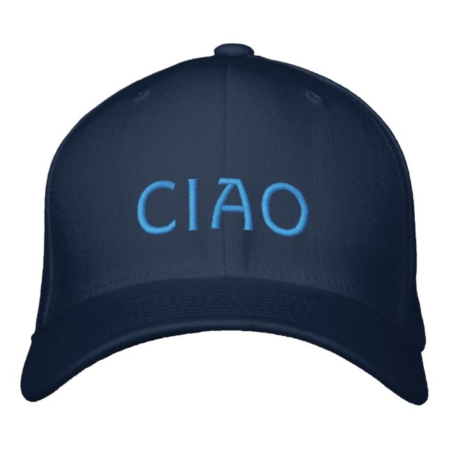 Brodée CASQUETTE casquette agréé CIAO (Devant)