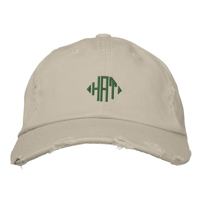 Brodée casquette casquette brodé (Devant)