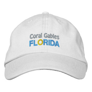 BRODÉE CASQUETTE CORAL GABLES