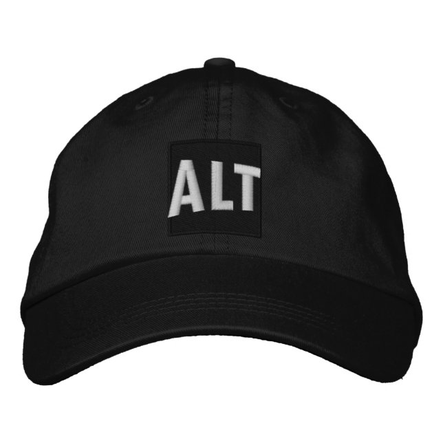 Brodée Casquette d'AltThusiast utilisant l'icône d'alt (Devant)