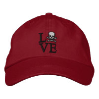 Casquette d'amour du crâne