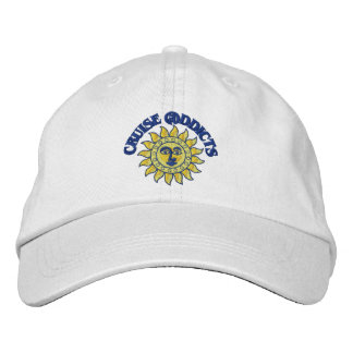 Brodée Casquette de balle blanche pour les accros de la c