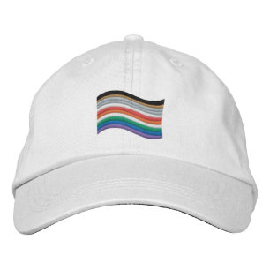 Brodée Casquette de base-ball brodé avec drapeau de la fi