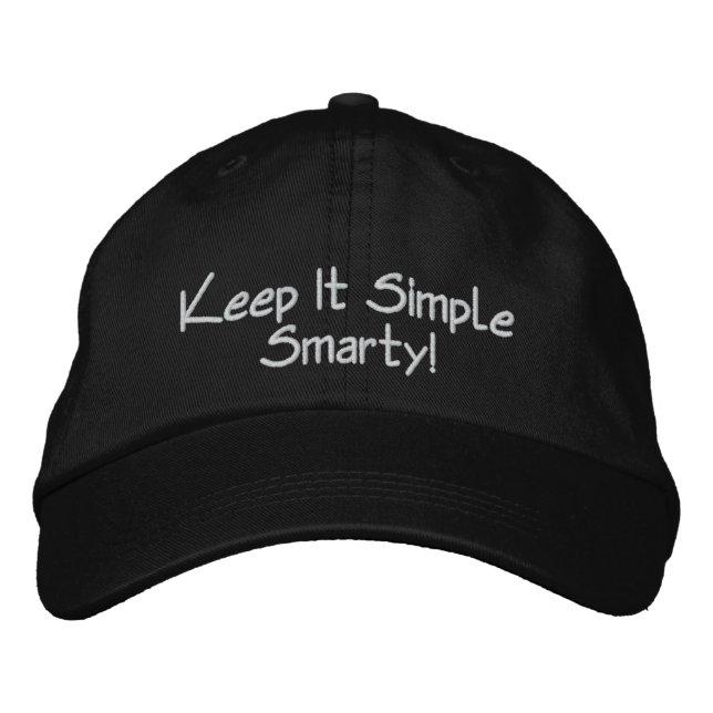 Brodée Casquette de base-ball personnalisé (Devant)