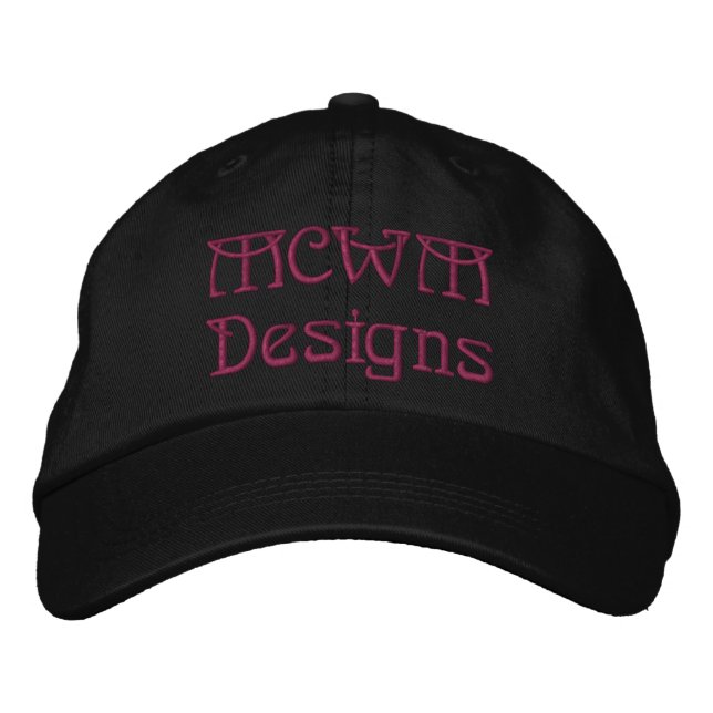 Brodée Casquette de base-ball personnalisé (Devant)