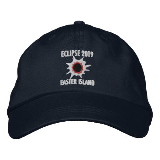 Brodée Casquette de baseball 2019 d'île de Pâques