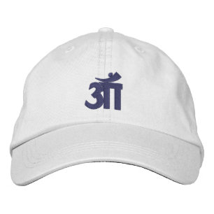 BRODÉE CASQUETTE DE BASEBALL AMÉNAGÉ OM
