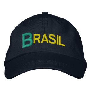 Brodée Casquette de baseball brodé au Brésil