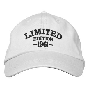 Brodée Casquette de baseball brodé en édition limitée 