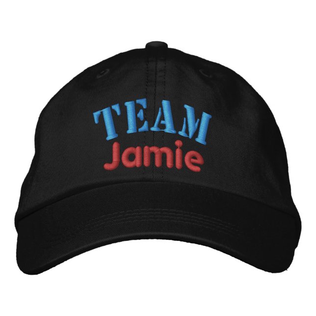 Brodée Casquette de baseball brodé personnalisé (Devant)