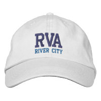 Casquette de baseball brodé "RVA River City"