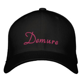 Brodée Casquette de baseball brodé très discret