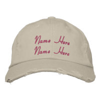 Casquette de baseball customisé