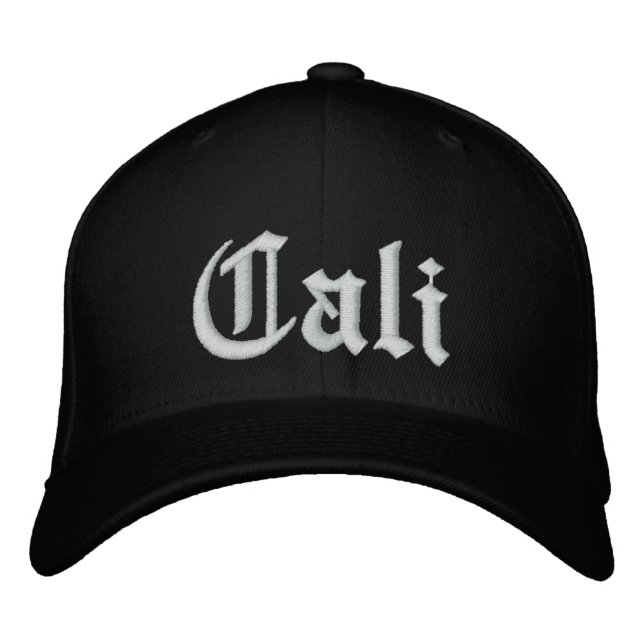 Brodée Casquette de baseball de Cali (Devant)